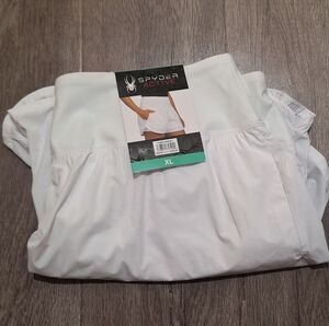 Spyder Active White Shorts